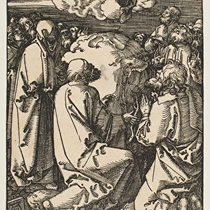 The Ascension, from The Small Passion, ca. 1510. Creator: Albrecht Durer