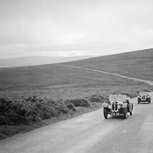 Austin 7s of CD Buckley and Bert Hadley competing at the MCC Torquay Rally, July 1937