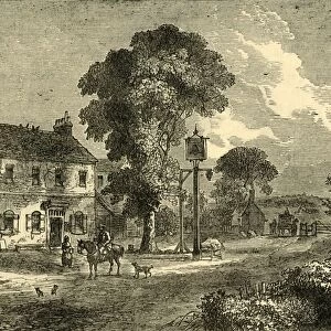 The Bell Inn, Kilburn, 1750, (c1876). Creator: Unknown