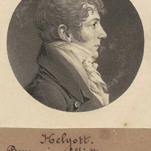 Benjamin Elliott, 1809. Creator: Charles Balthazar Julien Fevret de Saint-Memin