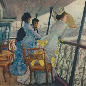 On Board H. M. S. Calcutta, c. 1877, (1948). Creator: James Tissot