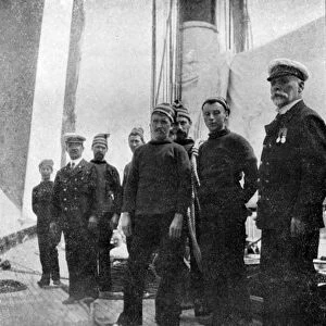 On board the yacht Britannia, 1908. Artist: Queen Alexandra