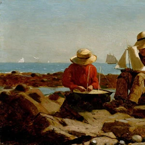 The Boat Builders, 1873. Artist: Homer, Winslow (1836-1910)