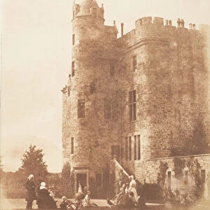 Bonaly Towers, 1843-47. Creators: David Octavius Hill, Robert Adamson, Hill & Adamson