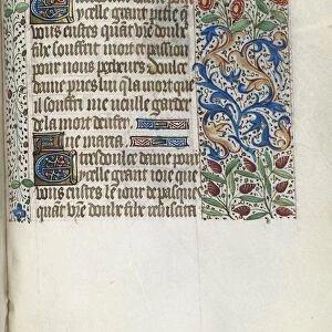 Book of Hours (Use of Rouen): fol. 150r, c. 1470. Creator: Master of the Geneva Latini (French