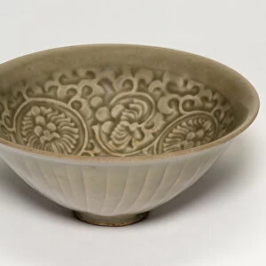 Bowl with Peonies, Song dynasty (960-1279). Creator: Unknown