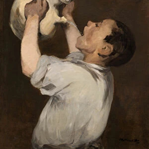 Boy with Pitcher (La Regalade), 1862 / 72. Creator: Edouard Manet