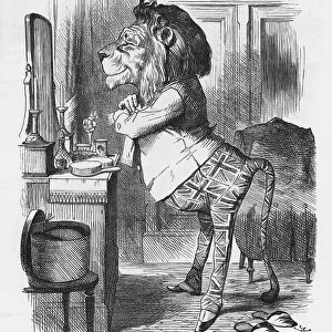 The British Lion Prepares for the Jubilee, 1887. Artist: Joseph Swain