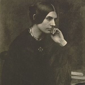 Camera Work: Lady in Black, 1912. Creator: David Octavius Hill (British, 1802-1870)