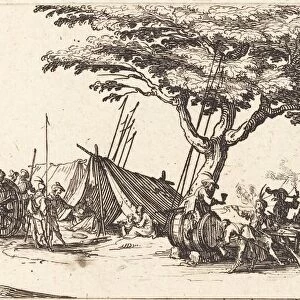 The Camp, c. 1633. Creator: Jacques Callot
