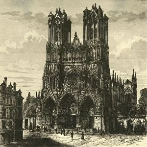 The Cathedral, Rheims, 1890. Creator: Unknown