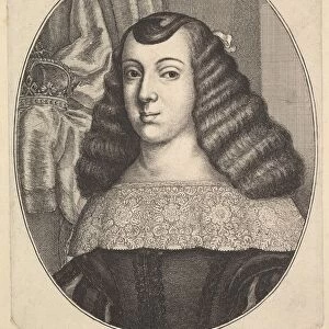 Catherine of Braganza, 1661. Creator: Wenceslaus Hollar