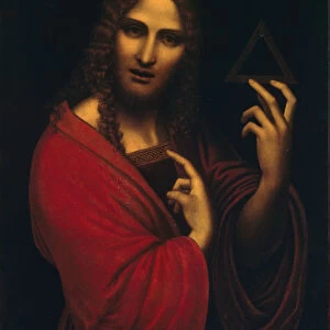 Christ with the Symbol of the Trinity, First Half of 16th cen. Artist: Giampietrino (1 Half of 16th cen. )