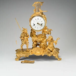 Clock, France, c. 1775. Creator: Pierre Martin Merra