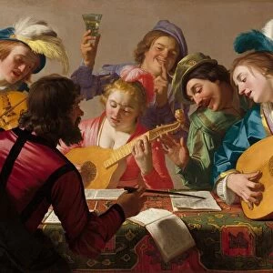 The Concert, 1623. Creator: Gerrit van Honthorst