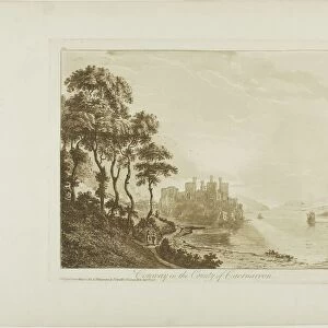 Conway in the County of Caernarvon, 1776. Creator: Paul Sandby