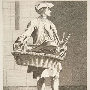 Cookware Peddler, 1746. Creator: Caylus, Anne-Claude-Philippe de