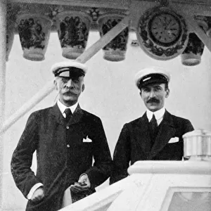 Count Benckendorff and Lord Errington, 1908. Artist: Queen Alexandra
