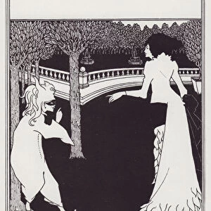 Cover Design for the Cambridge ABC, 1894. Creator: Aubrey Beardsley