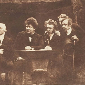 Cunningham, Begg, John Hamilton, Guthrie, 1843-47. Creators: David Octavius Hill