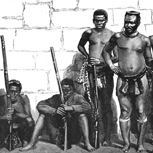 Dabulamanzi, one of the Zulu Leaders at Isandhlwana and Ghingilovo, c1880