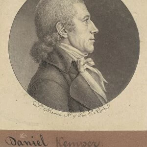 Daniel Kemper, 1797. Creator: Charles Balthazar Julien Fevret de Saint-Memin