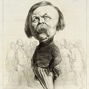 David d'Angers, 1849. Creator: Honore Daumier