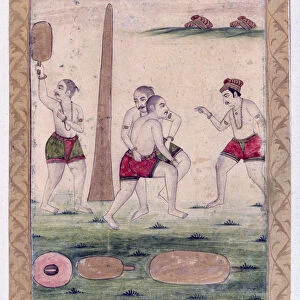 Desakha Ragini, Ragamala Album, School of Rajasthan, 19th century