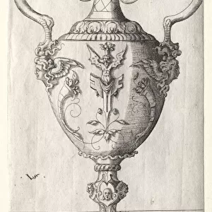 Design for a Vase. Creator: Virgilius Solis (German, 1514-1562)