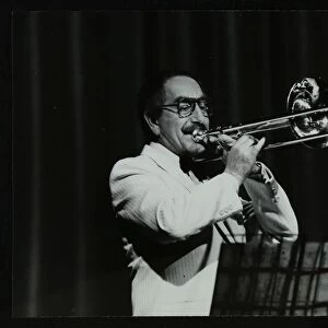 Don Lusher in concert with the Welwyn Garden City Band, Hatfield Polytechnic, Hertfordshire, 1984