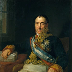 Don Pedro Gomez Labrador, Marquis of Labrador (1755-1852), Spains representative at the Congress of Artist: Lopez Portana, Vicente (1772-1850)