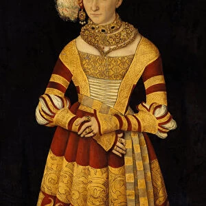 Duchess Katharina von Mecklenburg (1487-1561), 1514. Artist: Cranach, Lucas, the Elder (1472-1553)