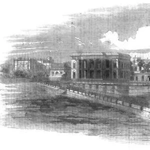 The Dunkin Bustee, Chowringhee, Calcutta, India, 1860