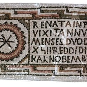 Early Christian mosaic, 4th century