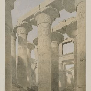 Egypt and Nubia, Volume II: Karnac, 1847. Creator: Louis Haghe (British, 1806-1885); F