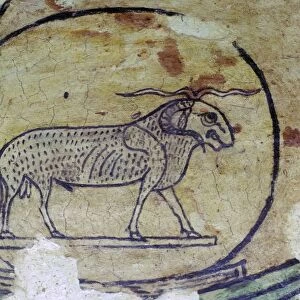 Egyptian painting of Amon as a Ram