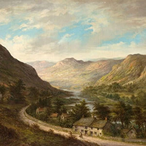 Elan Valley, Radnorshire, 1893. Creator: William R. Stone