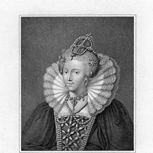 Elizabeth I of England, (1806). Artist: Bocquet