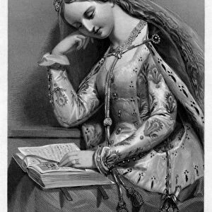 Elizabeth of York, Queen Consort of King Henry VII of England, (19th century). Artist: WH Egleton