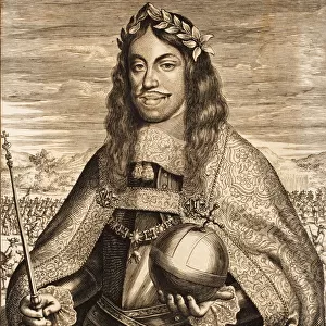 Emperor Leopold I (1640-1705) (From: Schauplatz des Krieges), 1675. Creator: Anonymous
