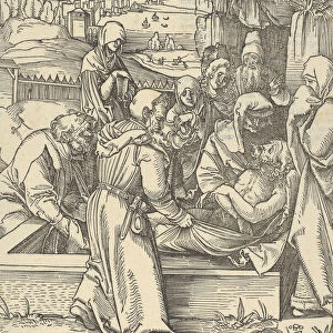 The Entombment, from Speculum passionis domini nostri Ihesu Christi, 1507