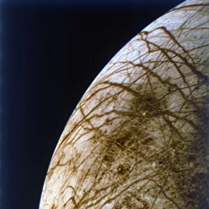 Europa from Voyager 2, 9 July 1979. Creator: NASA
