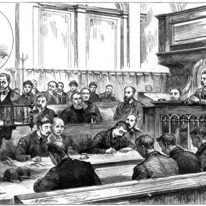 Examination of John F Egan at Birmingham police court, the dynamite plot, 1884