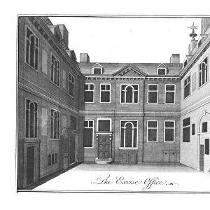 The Excise Office. c1756. Artist: Benjamin Cole