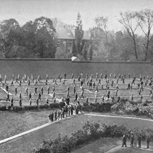 Exercise yard at Holloway Prison, London, c1901 (1901)