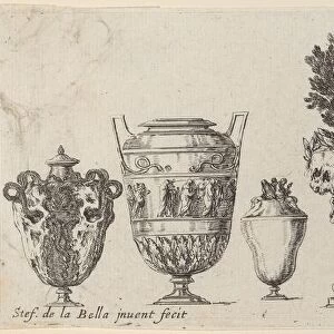 Fantastic Vases, probably 1646. Creator: Stefano della Bella
