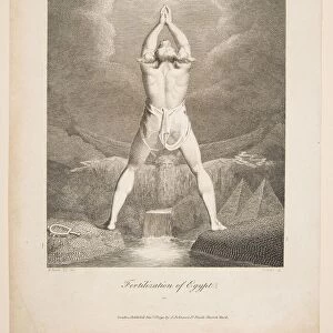 Fertilization of Egypt (Erasmus Darwin, The Botanic Garden), 1791. Creator: William Blake