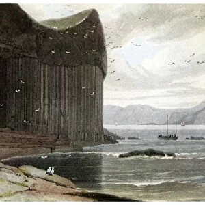 Fingals Cave, Staffa, Outer Hebrides, Scotland. 1814 (1956)
