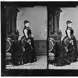 First Lady Julia Grant, 1865-1880. Creator: Unknown