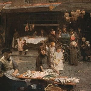The Fish Market, Patrick Street, Dublin, late 19th century, (c1930)